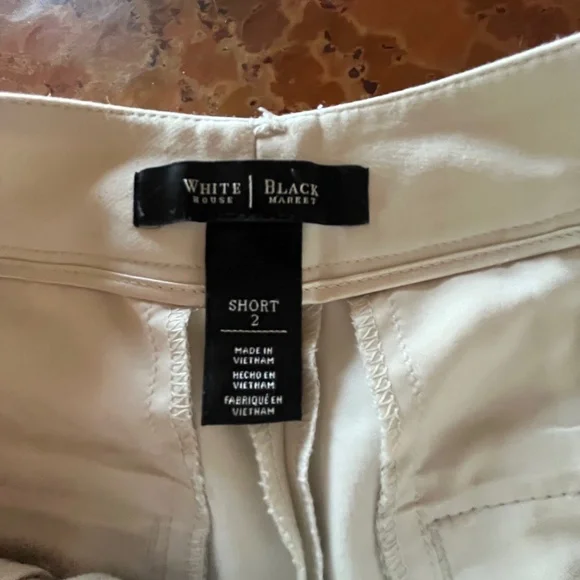 WHBM Light sand sz 2 shorts - Picture 5 of 10